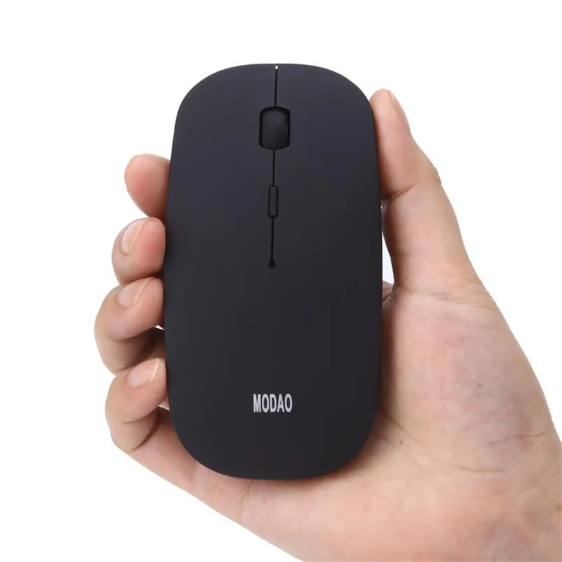 

Reliable Wireless Gaming Mouse Super Slim Rechargeable 2.4G Wireless Game Mice Wireless Mouse Gamer