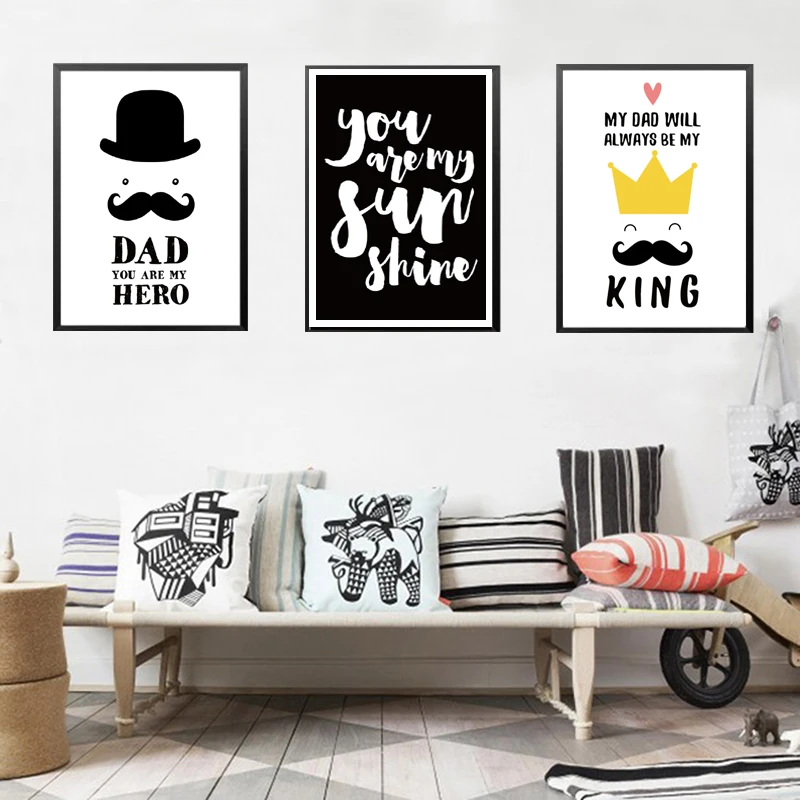 father's day wall art