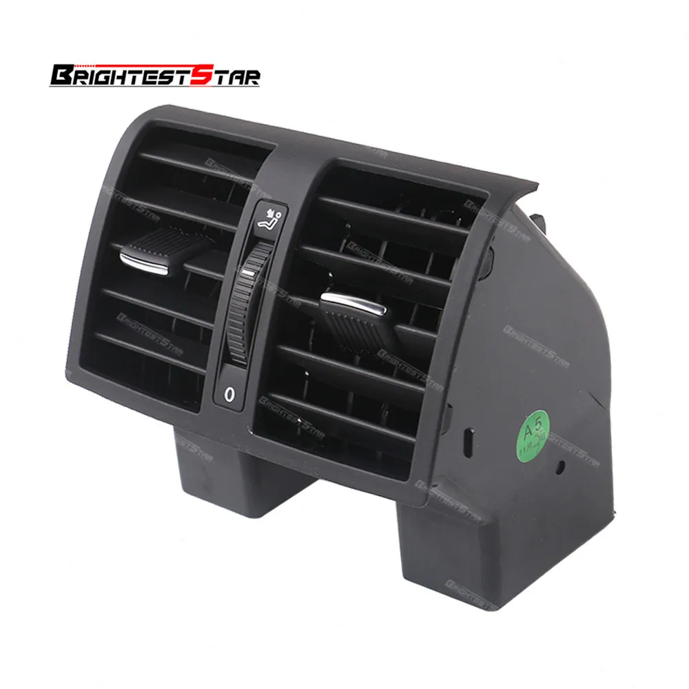Touran черная центральная консоль заднего кондиционера для VW Caddy 2004-2015 1TD819203A 1T0819203B |