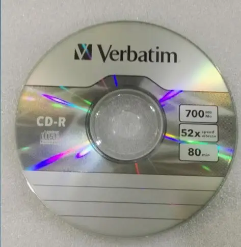 Компакт-диск Verbatim cd 52 пустой cd-r cd rom в штучной упаковке