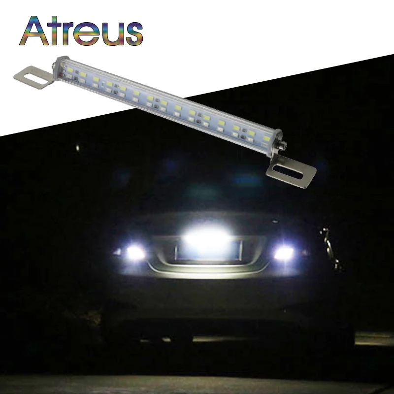 Atreus Автомобильный светодиодный фонарь для номерного знака 12 В BMW e46 e39 Audi a3 a4 b6 a6 VW