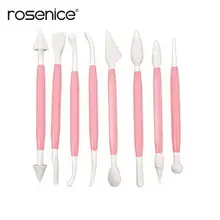 8 шт./компл. Sugarcraft Моделирование Инструменты для лепки комплект украшения торта кекс выпечка Гравировка инструмент DIY резьба аксессуары