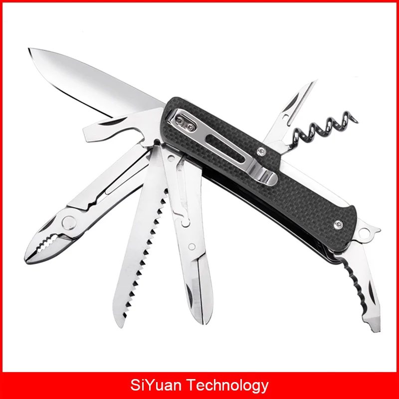 WA751 EDC Карманный Многофункциональный складной нож с плоскогубцы режущий пояс