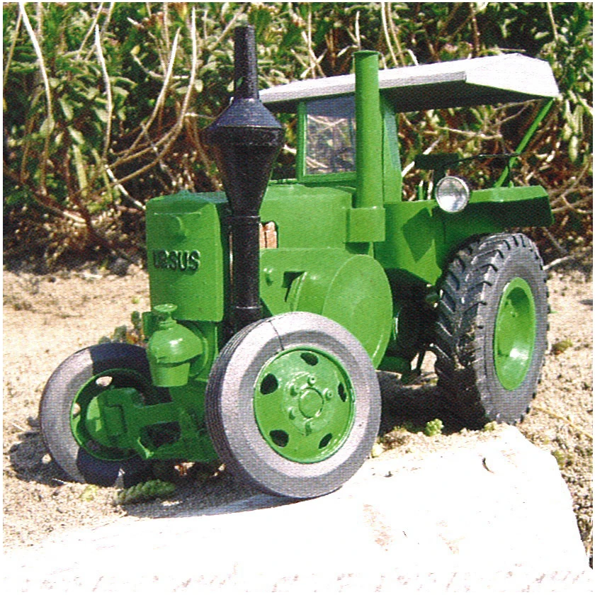 

DIY Paper Model Polish Agricultural Tractor C45/C451 1947 Boy Gift Papercraft 3D Puzzle