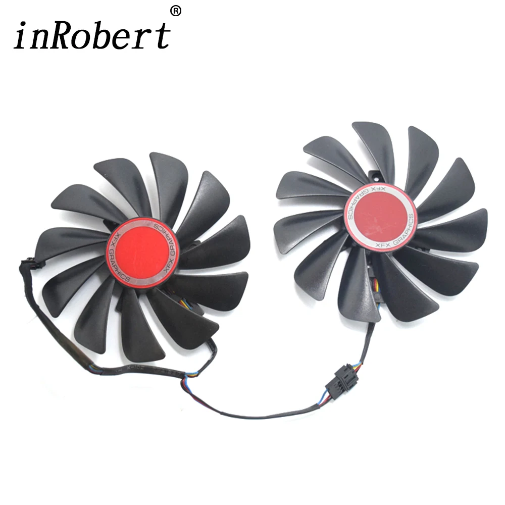 

95MM FDC10U12S9-C CF1010U12S Cooler Fan Replace For XFX AMD Radeon RX 560D 570 580 RX570 RX580 RX560D Graphics Card Cooling Fan