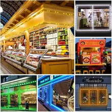 20 шт. небольшой размер светодиодный модуль 2835 SMD 2 светодиодный DC12V водонепроницаемый IP65 рекламный знак подсветка витрина Модули лампы с лентами