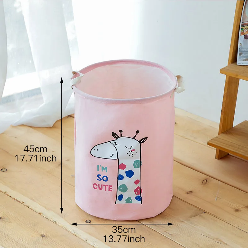 سلة الغسيل القابلة للطي الكرتون تصميم اللعب خزانة ملابس سلال الحمام للطي أشتات المنظم الحقيبة مع مقبض سلة الغسيل القابلة للطي الكرتون تصميم اللعب خزانة ملابس سلال الحمام للطي أشتات المنظم الحقيبة مع مقبض