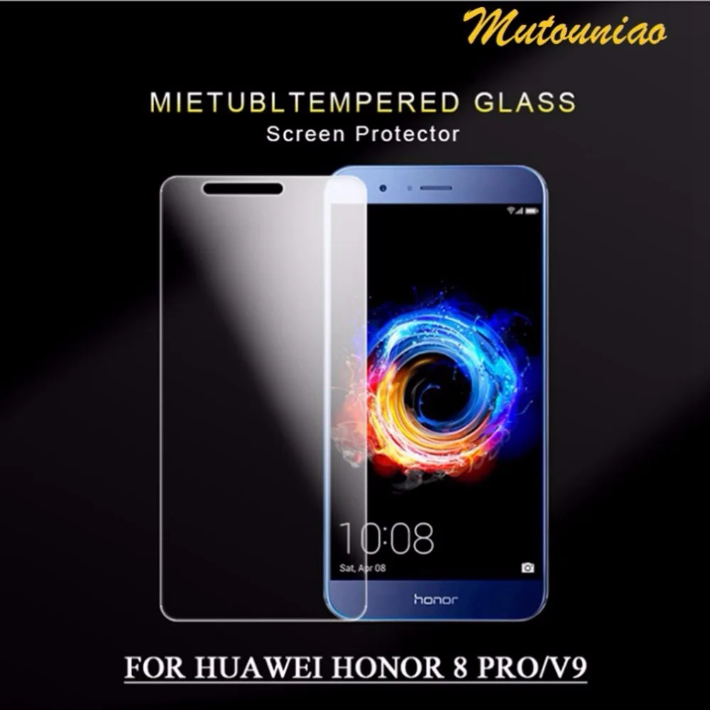 Mutouniao Стекло для Huawei Honor 8 Pro 9 H Премиум закаленное Экран протектор против царапин
