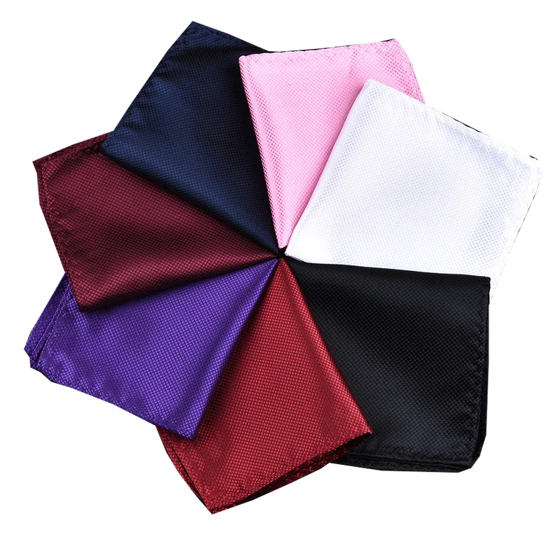 22*22cm Men's Business Suits Pocket Square Handkerchiefs for Wedding