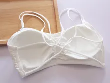 Female backless Bra top fitness gym yoga bra push up top small backless bra Girls tops padded sport Bras backless gym-clothing
