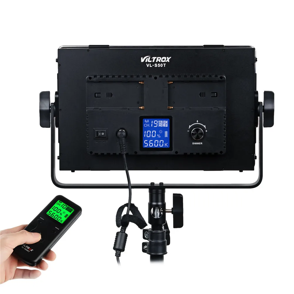 Viltrox VL S50 Камера SMD светодио дный студийный видео свет лампы 5600 К тонкий