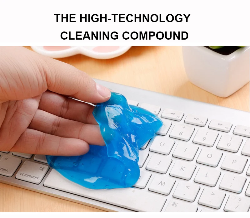 Высокотехнологичный волшебный от Пыли Очистки Соединения супер чистый слизи гель для телефона ноутбука ПК Компьютерная клавиатура автомобиля