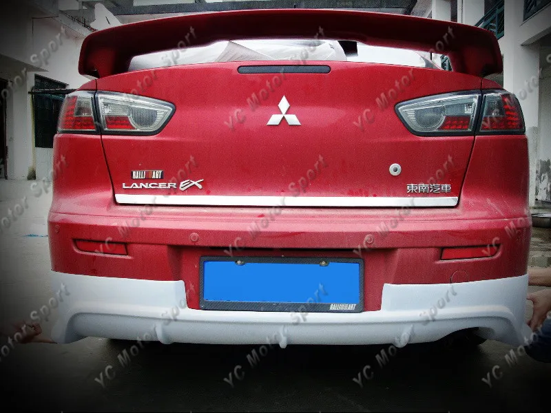 2008-2012 Mitsubishi Lancer EX J Style Rear Lip FRP (17)