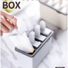 DIY Форма для изготовления мороженого силиконовые полости морозильник конфеты бар делая инструменты сок формы для мороженого детей поп лоток для мороженого на палочке льда производитель кубиков