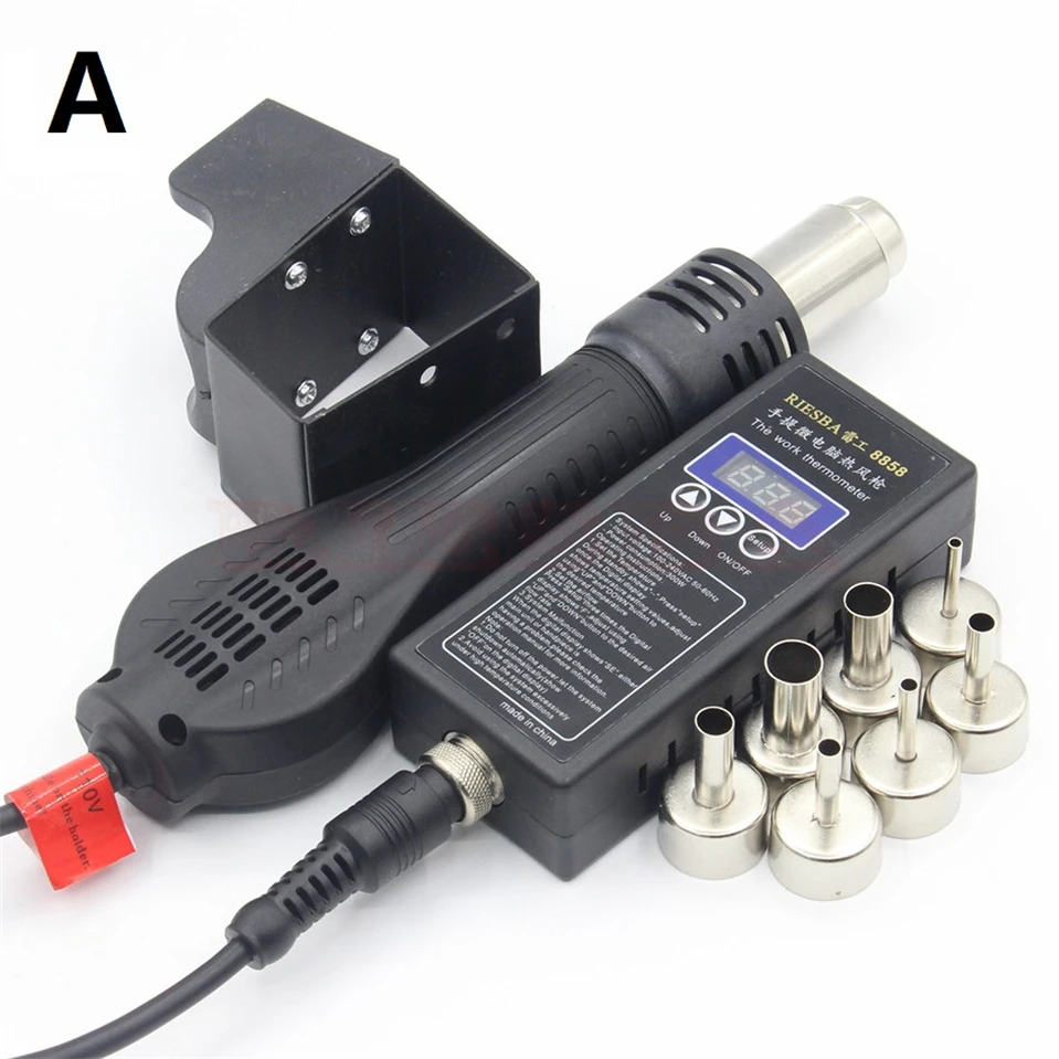 RIESBA-8858-US-EU-Portable-BGA-Rework-Solder-Station-Hot-Air-Blower-Heat-Gun-RIESBA-8858 (2)