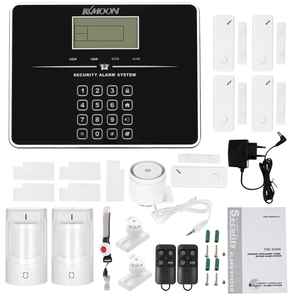 Buy KKmoon 433MHz Wireless Auto dial GSM SMS Alarm