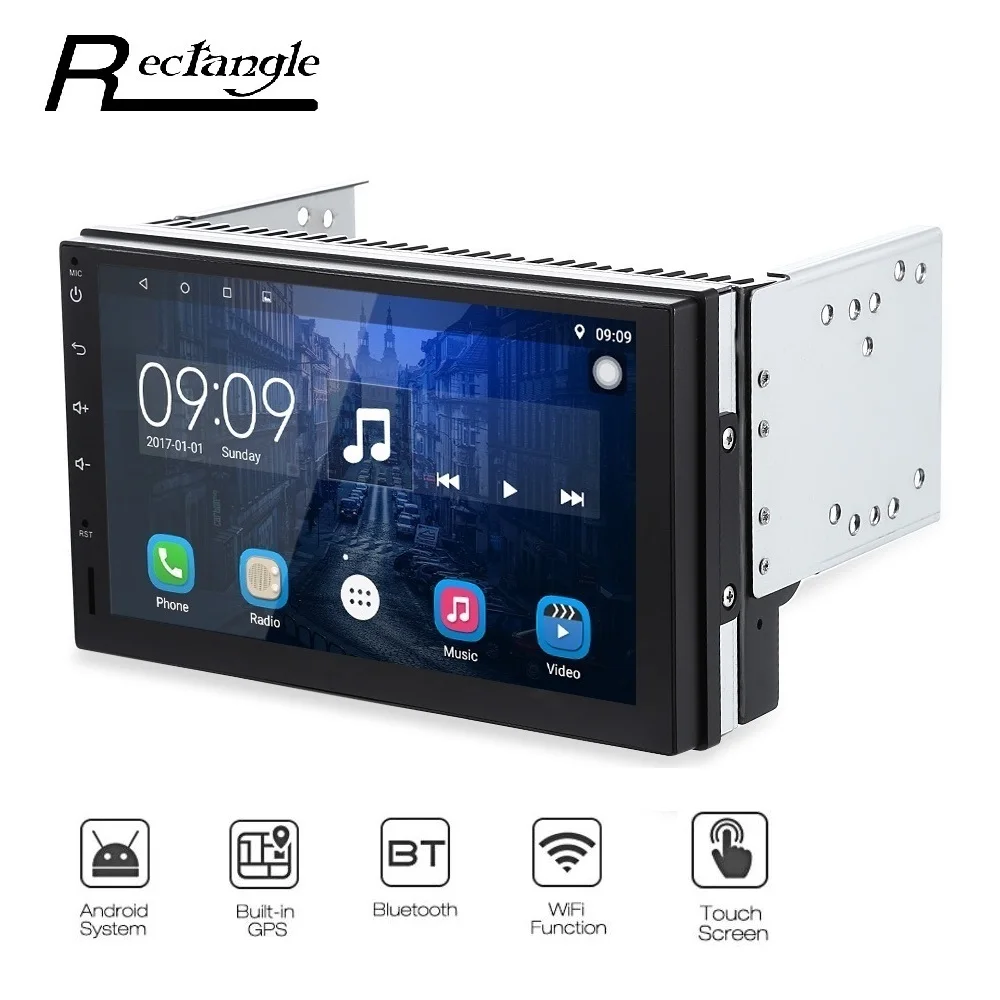 7023 Android 6.0.1 Car Radio Player GPS Navigation Universal 2Din Quad