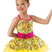 Профессиональная юбка-пачка трико Баллер платье для детей для женщин Латинская танцевальная одежда для девочек новые сценические костюмы