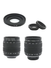 2in1 Fujian CCTV Lens 35mm f1.7 Lens/ 50mm f1.4 Lens Mount Ring Kit Monitor lenses for Nikon 1 AW1 S2 J4 J3 J2 J1 V3 V2 V1