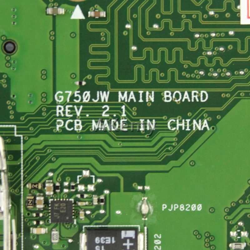 AK G750JX материнская плата для ноутбука For Asus G750JW G750J G750 тест оригинальная 3D I7