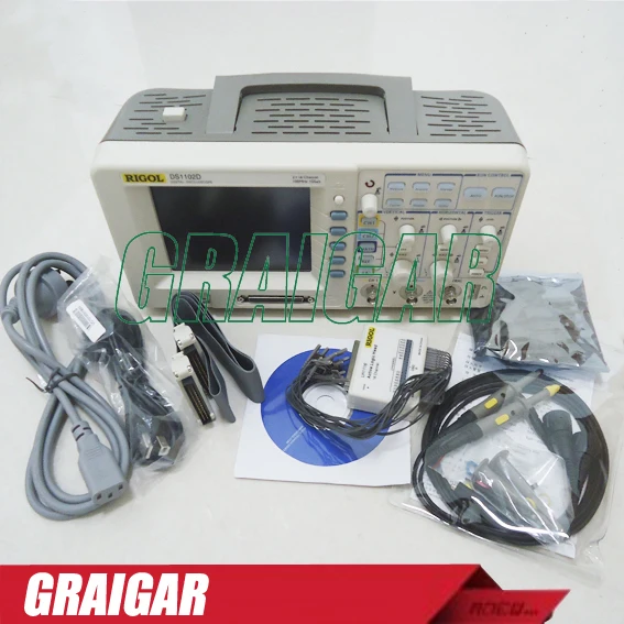Rigol DS1102D Oscilloscope 100MHz 1G SR logic Analyzer | Инструменты