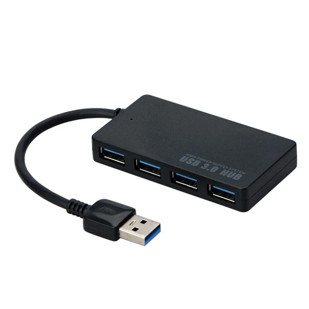 Usb 3.0 hub 4 منافذ usb hub 5 gbpas عالية السرعة usb 3.0 الخائن محول لجهاز كمبيوتر محمول امدادات الطاقة أسود Usb 3.0 hub 4 منافذ usb hub 5 gbpas عالية السرعة usb 3.0 الخائن محول لجهاز كمبيوتر محمول امدادات الطاقة أسود