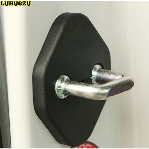 Luhuezu замок двери пряжки дверь держатель протектор для Toyota RAV4 Corolla Camry Vios Горец Интимные аксессуары 20132014 - Цвет: Door buckle