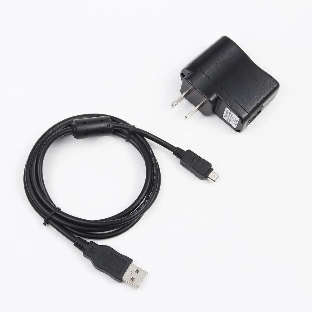 

USB AC Power Adapter Battery Charger Cord For Olympus SZ-12 SZ-14 SZ-17 Camera