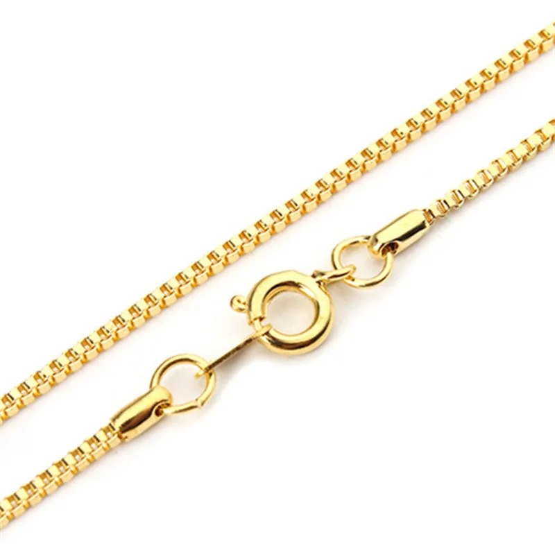 10pcs/lot Gold Necklace chains metal DIY jewelry findings length 48cm