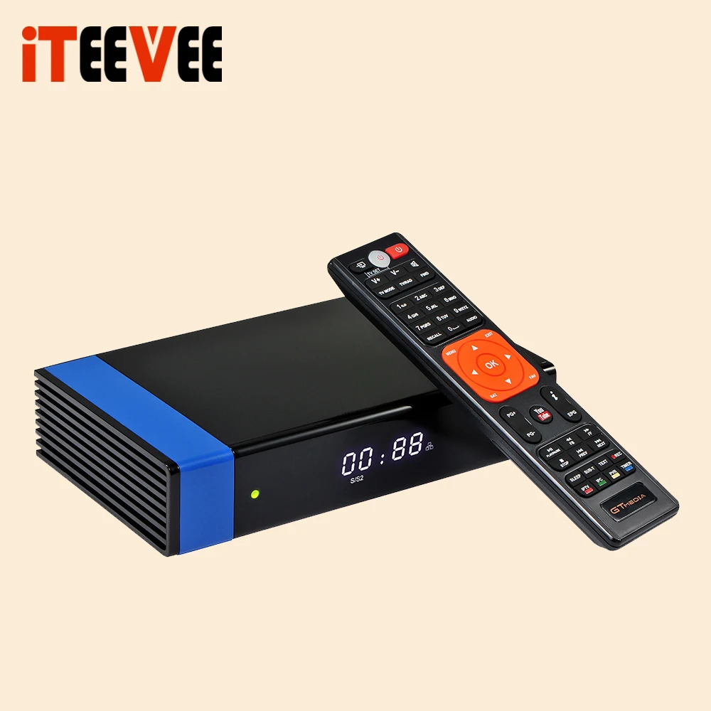 GTMEDIA V8 NOVA синий спутниковый приемник DVB S2 встроенный WIFI Ethernet power vu biss ccam newcamd