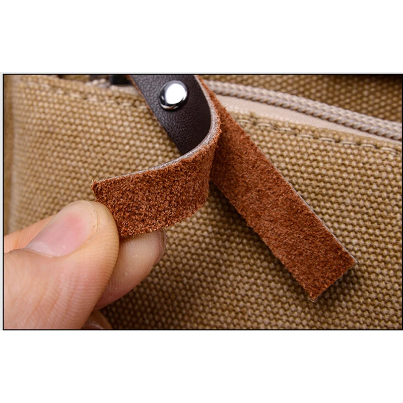 Canvas Leather Men Travel Bags Large Handbags Shoulder Bag Luggage Handbag Travel Bags For Men 11T
