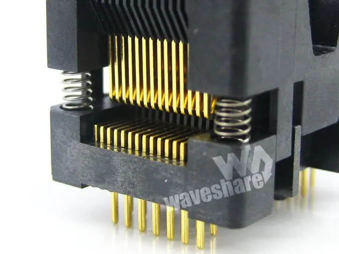 OTS-28-0.65-01 SSOP28 TSSOP28 Enplas IC Test Burn-in Socket Programming Adapter 0.65mm Pitch 4.4mm Width