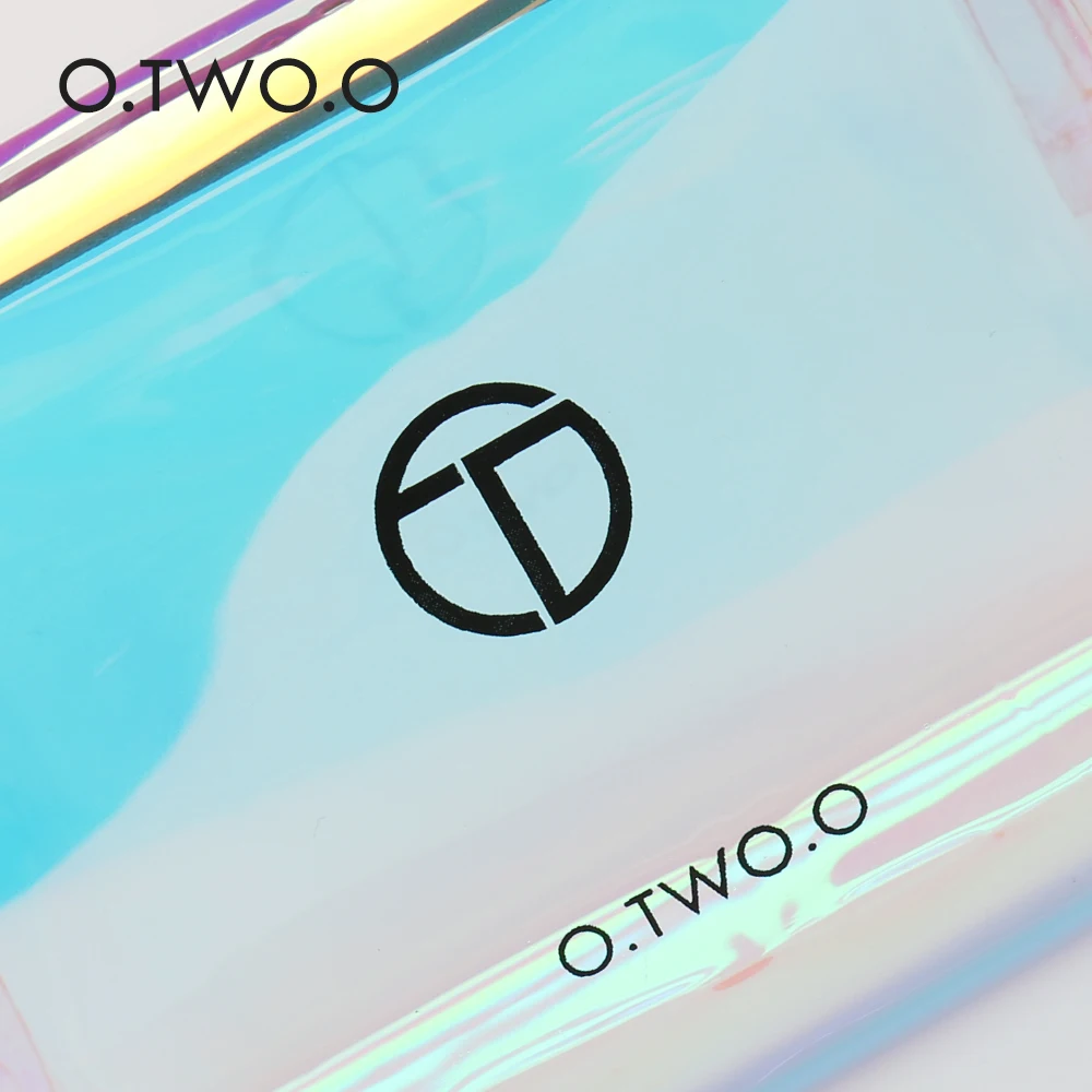 O. TWO. O косметичка для макияжа голографическая Кисть для макияжа Губка набор инструментов Органайзер чехол для губной помады сумка для хранения женских туалетных принадлежностей