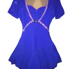 Профессиональные платья для фигурного катания на коньках для девочек, бренд, мода, соревнования в фигурном катании, платье DR2931