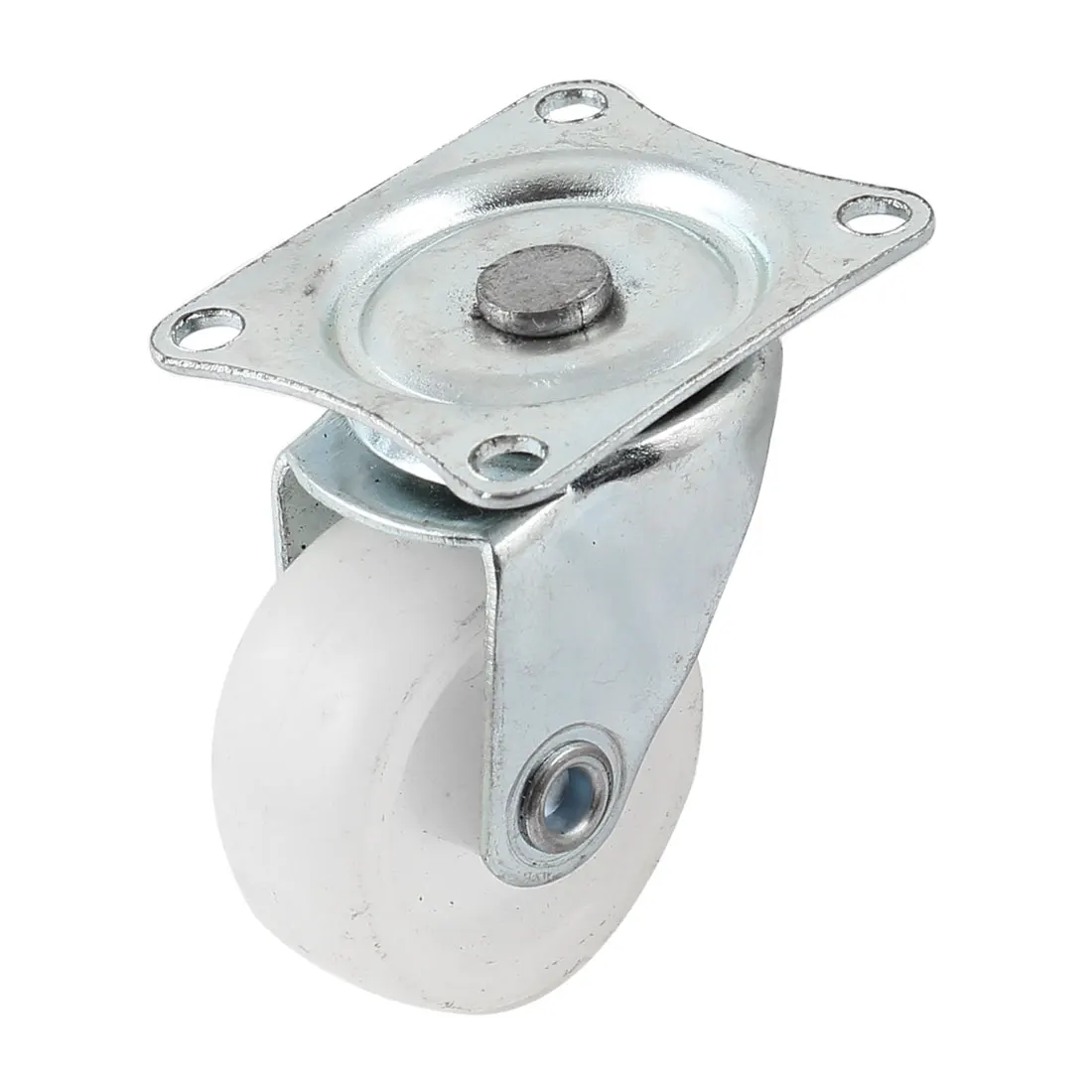 

UXCELL Metal Mounted Plate Rubber Ball Bearing Swivel Type Caster 1.2" Dia Wheel
