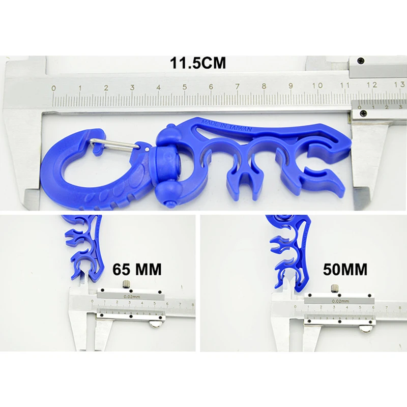 1 шт. регулятор для дайвинга двойной BCD низкого давления шланг держатель W/клип пряжки крюк бассейн оборудования