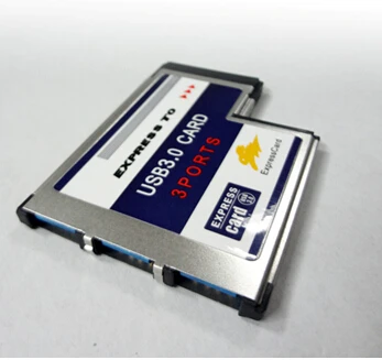 3 порта скрытый внутри USB 0 USB3.0 к Expresscard Express Card 54 мм адаптер конвертер Фреска