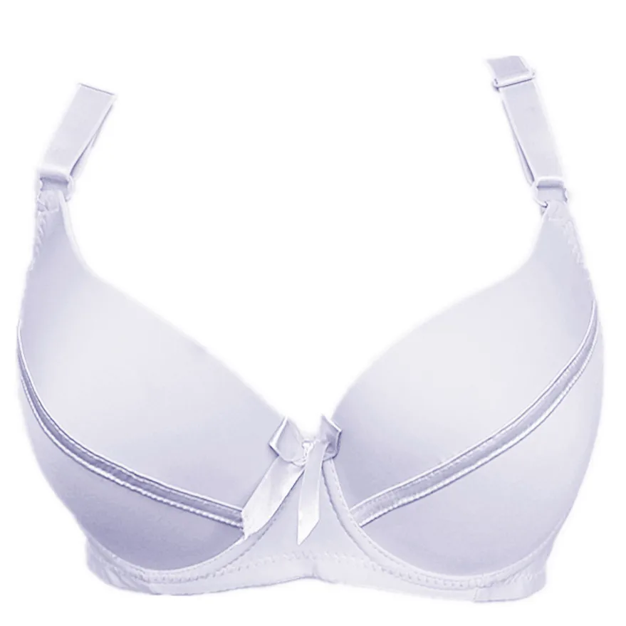 High Quality Women's Intimates Smooth Essential Push up Underwire Full Coverage T-shirt Bra 34D-100DD cups Plus Sizes H272