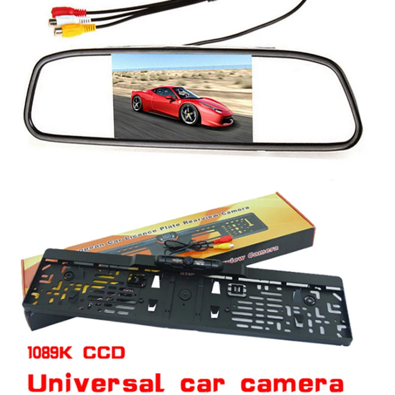 Kennzeichenhalter EU Rückfahrkamera universal Kennzeichenhalter EU Rückfahrkamera universal