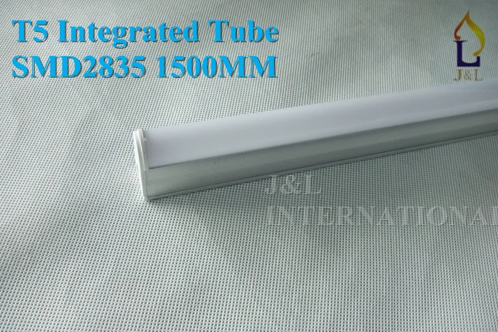 FedEX Free shipping Economic tube integrated 24W 1500MM, T5 LED Tube light SMD2835 120led/PC,95