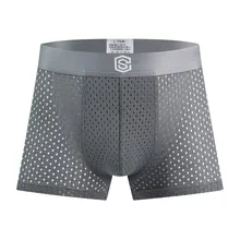 Мужское нижнее белье мужчины боксеры шорты модные сексуальные трусы мужские шорты