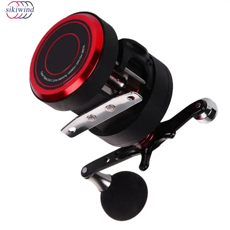 

10+1BB All Metal Bearings Fishing Reel Trolling Cast Drum Wheel with Electric Depth Counting Multiplier body High Quality