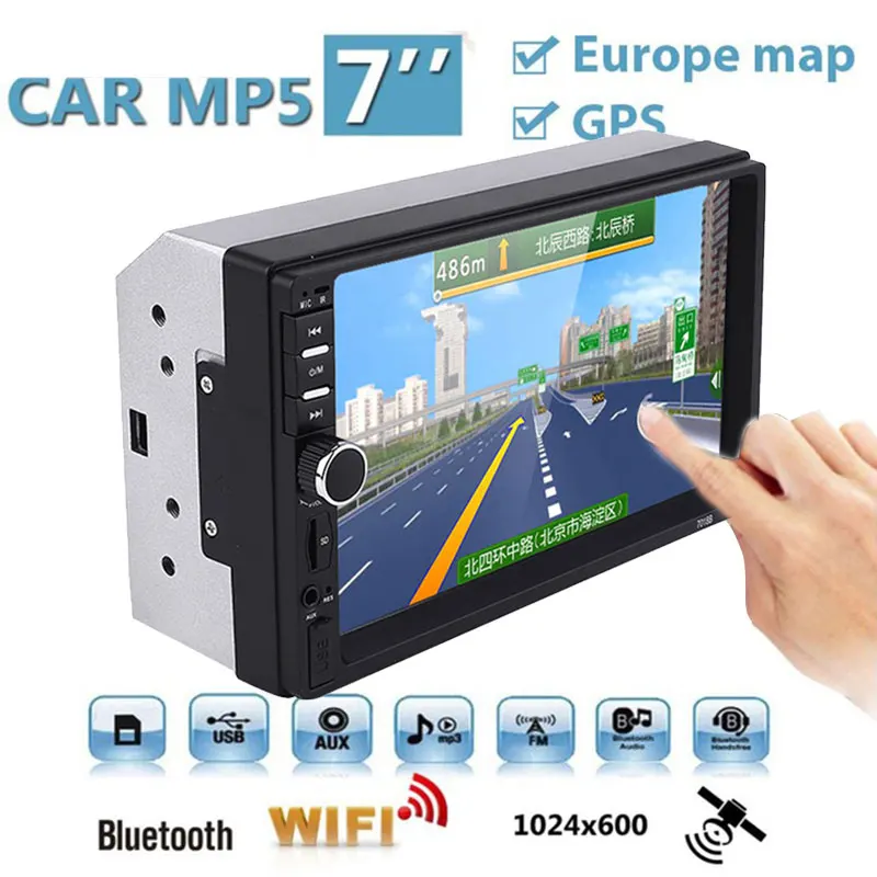 

Smart MP5 Player AUX USB Mirror Link DC 12V Premium with TF Card Slot Car Audio