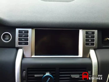 

ABS Matt Inner Dashboard Navigation Frame Cover Trim 1pcs/set For Land Rover Discovery Sport 2015 2016