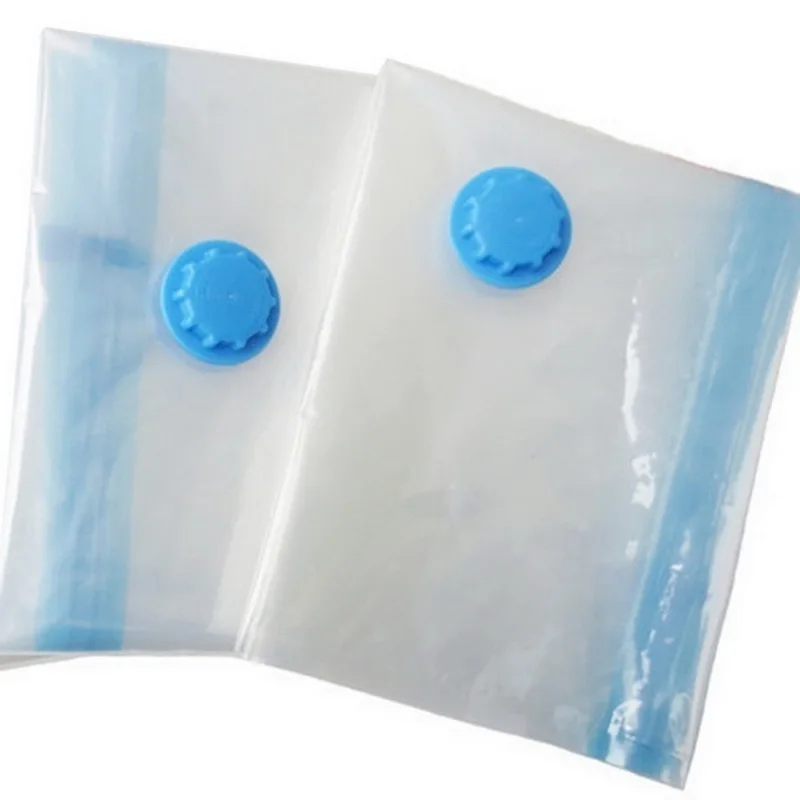 

Vacuum Bag Storage Organizer Transparent Border Foldable Extra Large Seal Compressed travel Saving Space Bags organizador