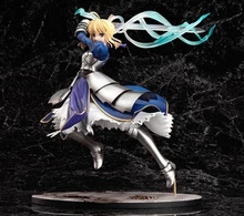 25cm Fate Stay Night Saber Lily Excalibur Action Figures PVC brinquedos Collection Figures toys for christmas gift Retail box