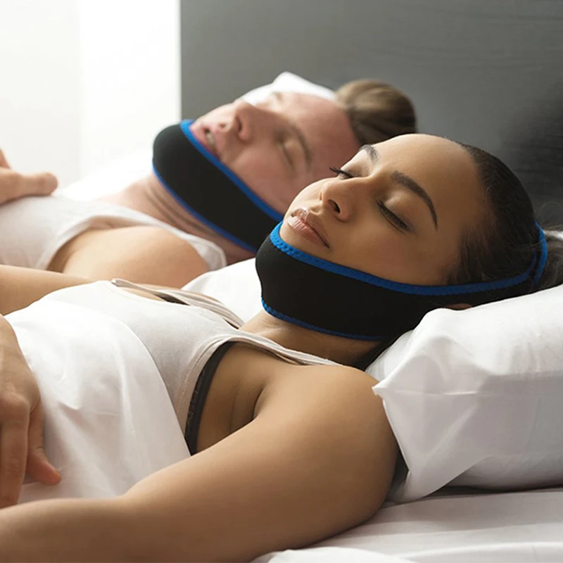 Anti Snore ремешок для подбородка против храпа снимает апноэ сна храп пояс забота о здоровье регулируемые ремни стоп храп товары для сна