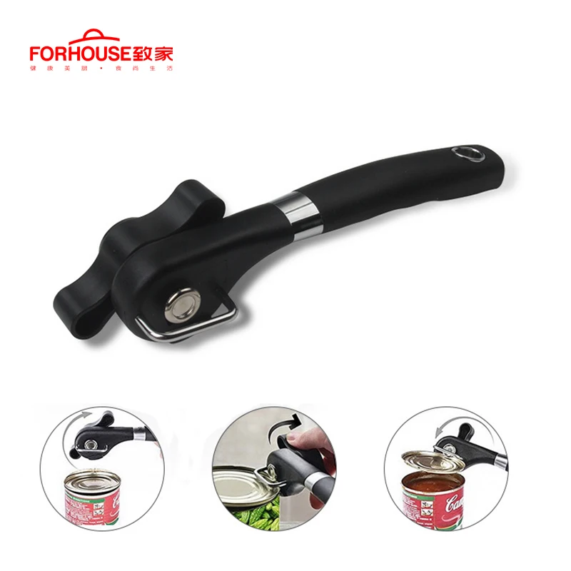 

Professional Kitchen Smooth Edge Cans Opener Multifunction Manual Stainless Steel Bottle Opener