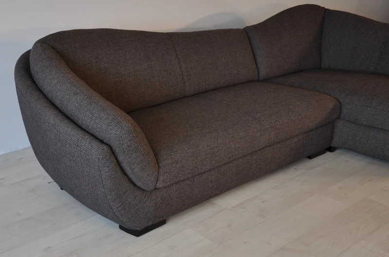JIXINGE New Porduct Furniture Sectional Fabric Sofa Corner L shape sofa 