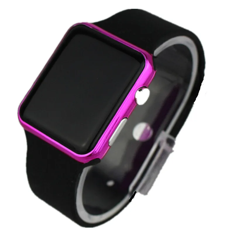 Sport Men Women Watches Led Digital Clock Silicone Watch Fashion Casual Students Female Male Wristwatches Watch
